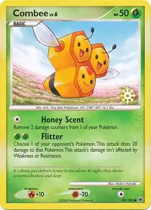 Majestic Dawn Combee [Snowflake-Stamp] Pokémon card